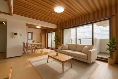 家具配置イメージ画像です！