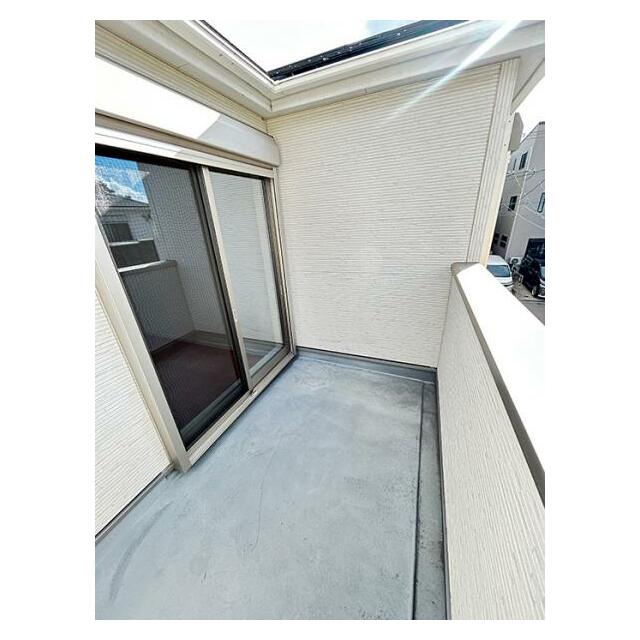 「バルコニー」西向きバルコニー