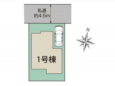相模原市南区下溝1棟 区画図