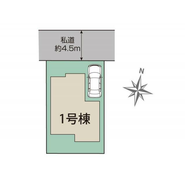 相模原市南区下溝1棟 区画図