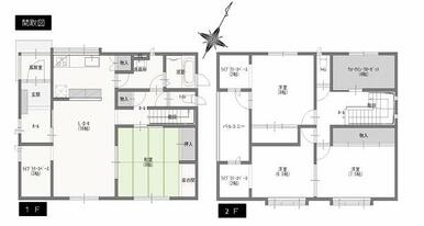 4LDK＋Sの他に、ライブラリースペースが３部屋あります。書斎や勉強部屋に適しています。