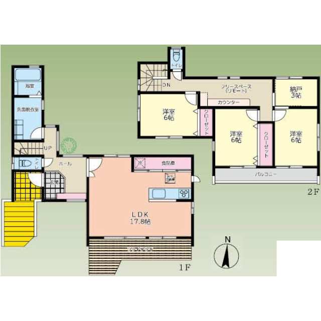 四街道市 四街道２丁目 四街道駅 2階建 3sldk 四街道市の新築売戸建住宅の物件情報 一戸建て 新築 中古 八街 富里 成田の不動産なら株式会社 歩建設 fcef5b75a