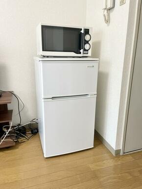 家具・家電類を付帯可能です。（別室参考画像）