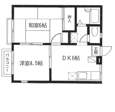 洋室の小窓は２階のみ