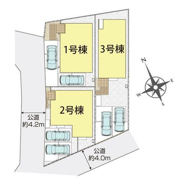 千葉市稲毛区園生町2期3棟 区画図
