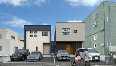 完成予想図（外観）