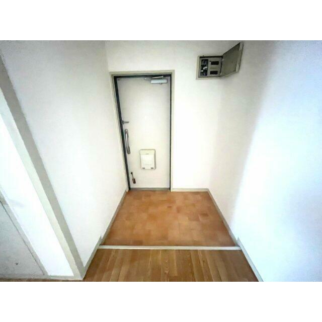シンプルで使いやすい玄関です