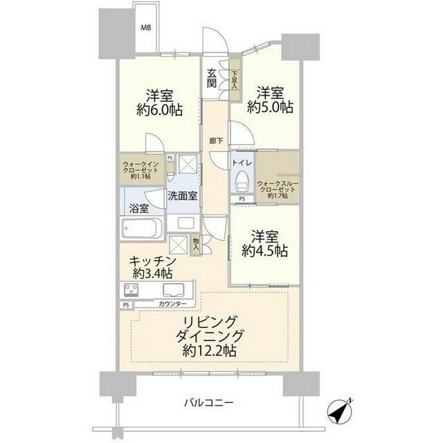 ウエリス浦和美園ノーステラス