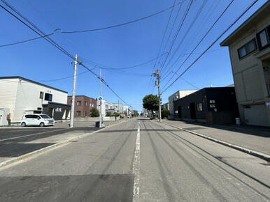 前面道路14.5m