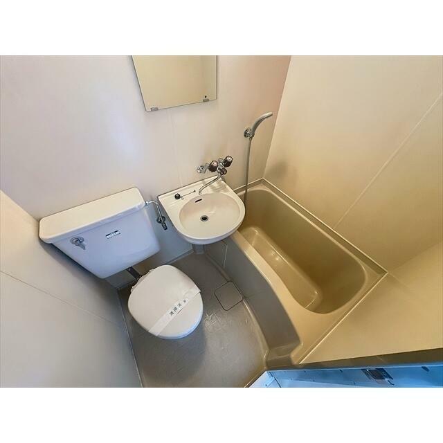 お手入れが簡単な３点ユニット