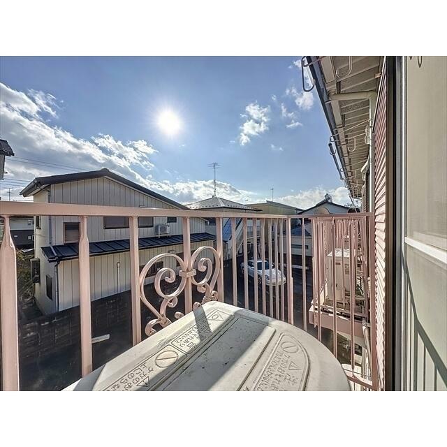 洗濯物の外干しもできます