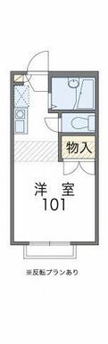 代表的な間取のため実際の間取とは異なる場合があります