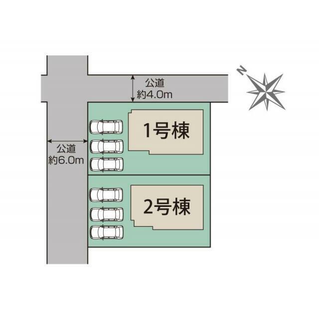 札幌市西区西野4条2丁目 区画図