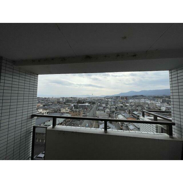二面三か所あるベランダ