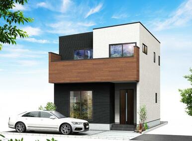 7号棟　完成予想パース