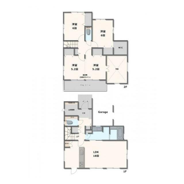 1号棟・3～4LDK+WIC
