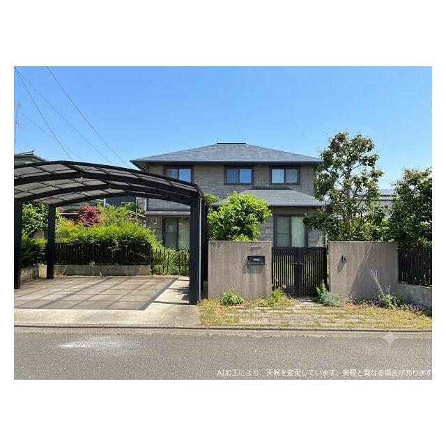 建物正面から撮影