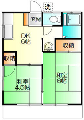 全居室収納あり