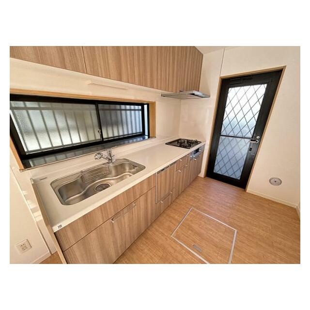 「キッチン」新品交換済みのキッチンです