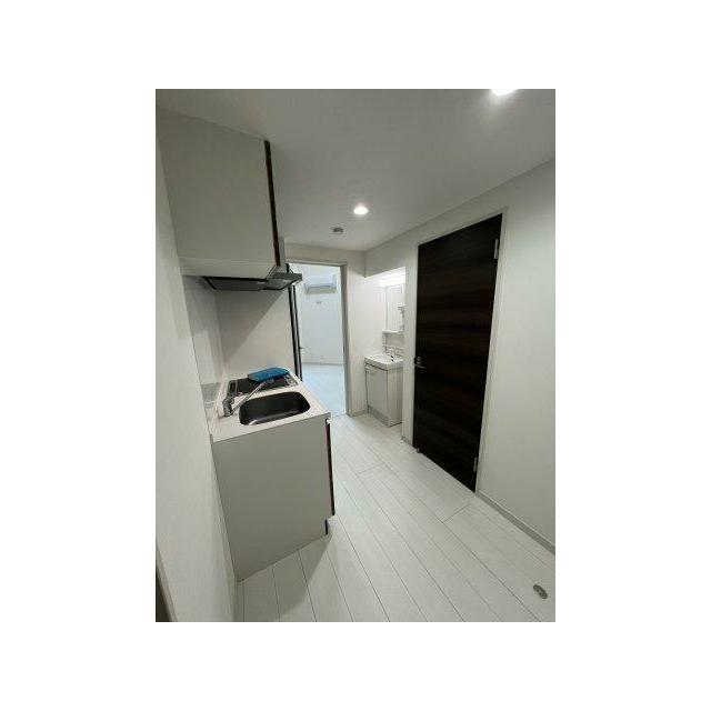 朝の身支度も捗る独立洗面台（※写真は同間取り1階のお部屋）