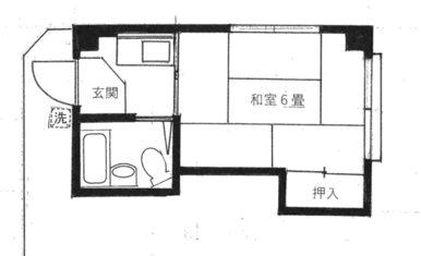 陽当たりの良い明るいお部屋です