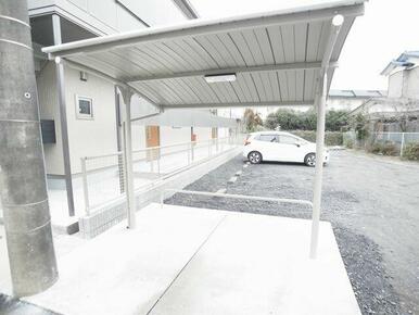 屋根付き駐輪場