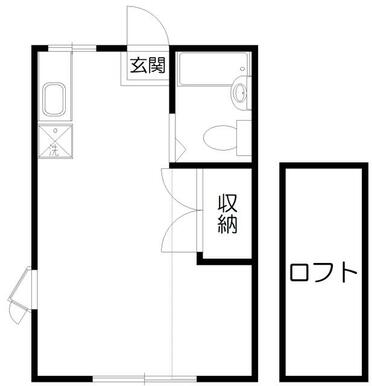 角部屋でないため出窓はありません。