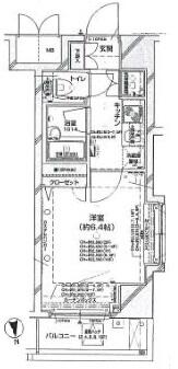 バストイレ別　設備充実の角部屋２面採光の使いやすい間取りです