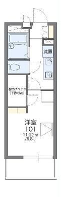 代表的な間取のため実際の間取とは異なる場合があります