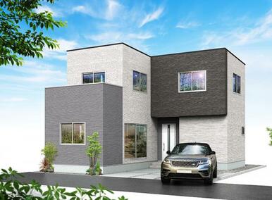 6号棟　完成予想パース