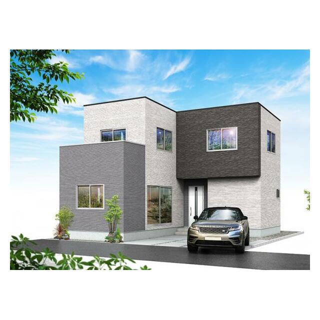 6号棟　完成予想パース