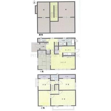 １階・２階の間には大収納空間！ＭＩＳＡＷＡの『蔵』