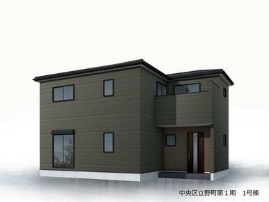 完成予想図（外観）
