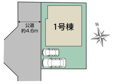 平塚市諏訪町1棟 区画図