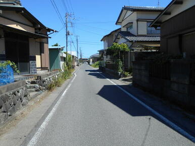 前面道路