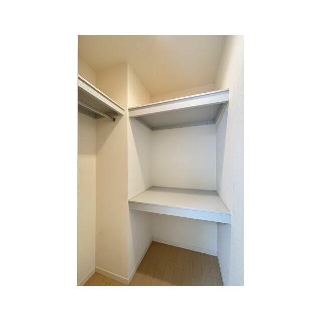 長い丈の衣類もハンガーにかけたまま収納できるハンガーパイプや、衣装ケース収納に便利な中段や、小物収…