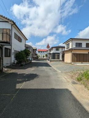 前面道路