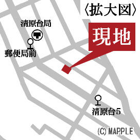 現地案内図・拡大