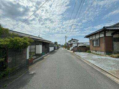 前面道路