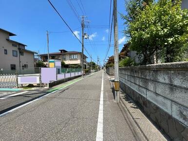 前面道路　北方向