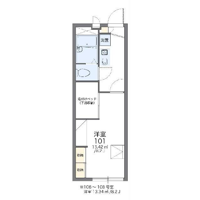 代表的な間取のため実際の間取とは異なる場合があります