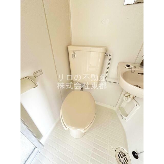 清潔感のある洋式トイレです♪