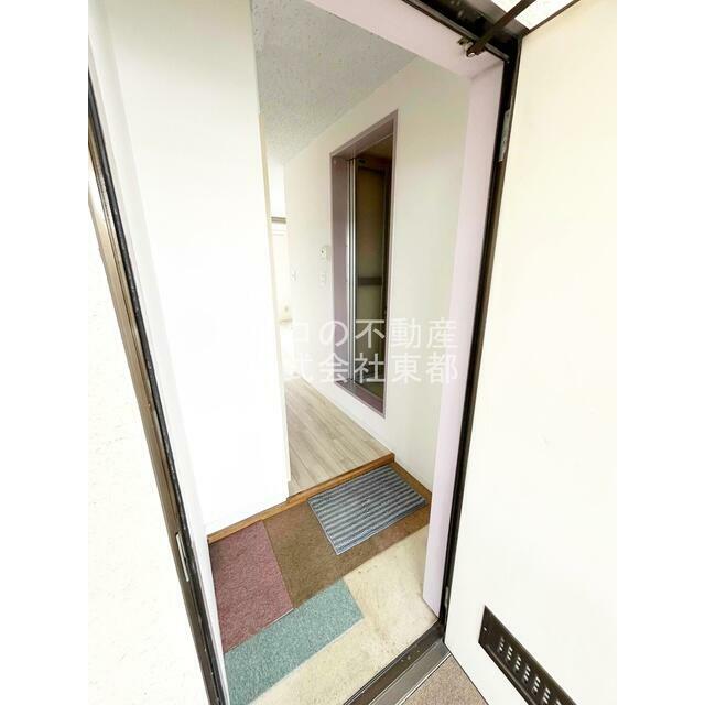 玄関から見たお部屋です♪