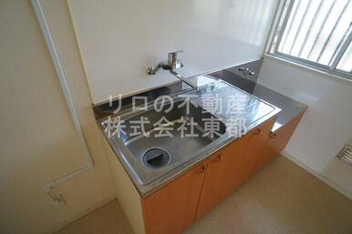 自炊派には便利なガスコンロ設置可能キッチンです♪