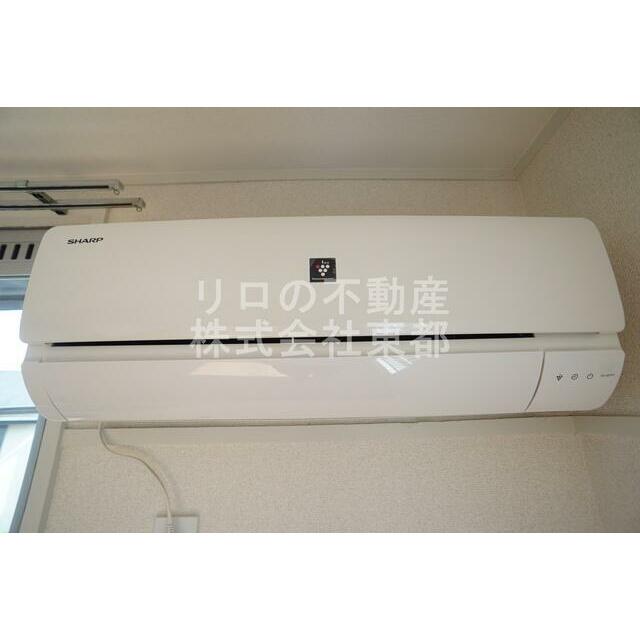 エアコン設置済みなので、オールシーズン快適に暮らせます♪