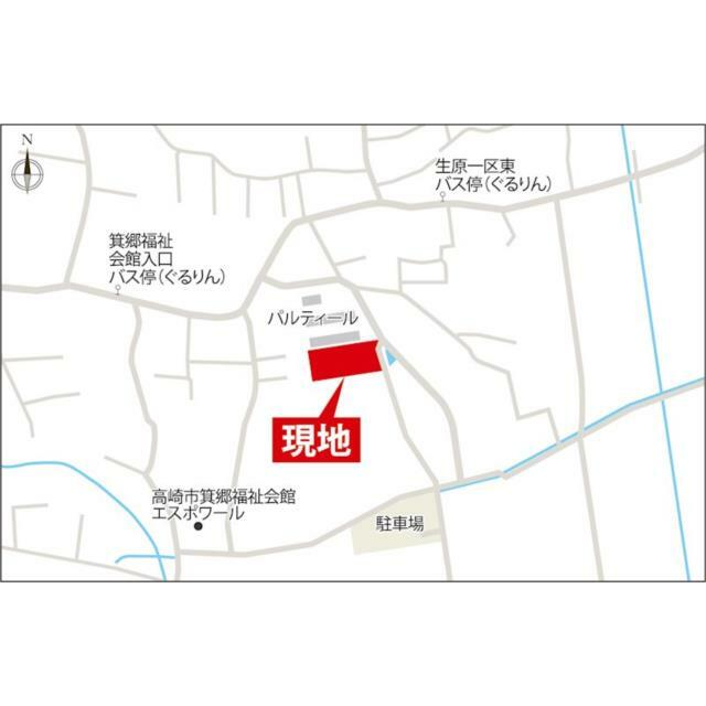 スーパー「ＦＲＥＳＳＡＹ箕郷店」まで徒歩９分！セブンイレブン高崎箕郷上芝店まで徒歩９分！