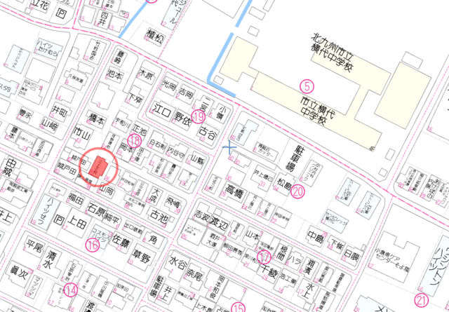 物件画像 北九州市小倉南区 横代北町４丁目 住宅用地