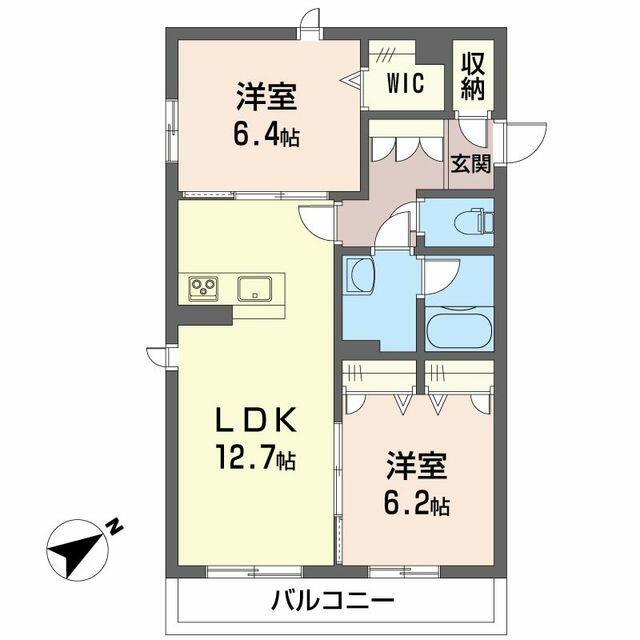 ボヌール　ヴェリテ ００１０１ 2LDKの画像