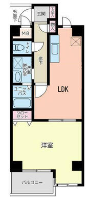 人気の１ＬＤＫ　バストイレ別