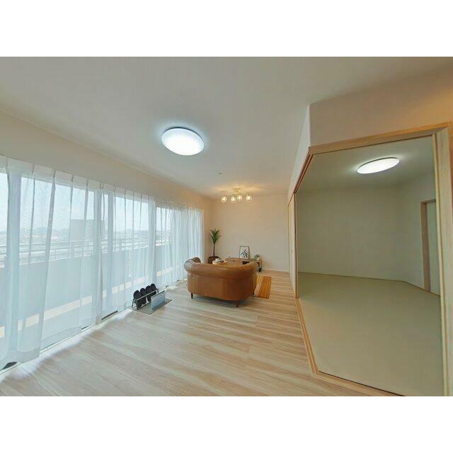 和室の引戸を開けることで、空間にゆとりが生まれます！